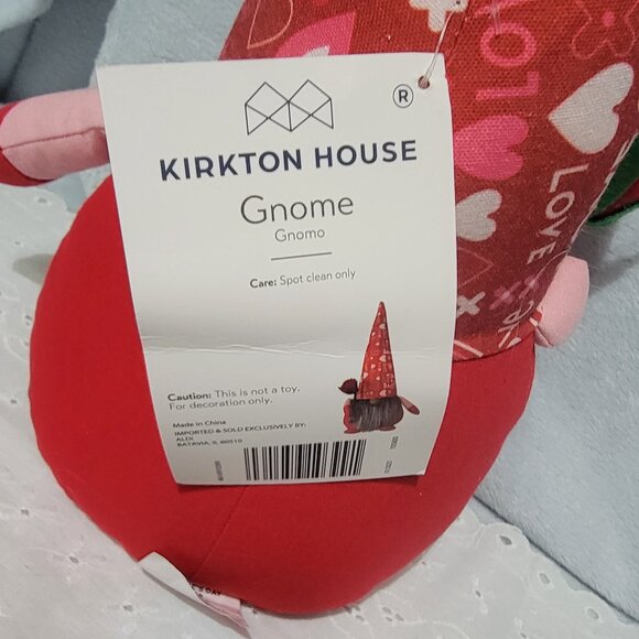 NWT 20" Plush Love & Rose Aldi Gnome. Weighted bottom. - Picture 5 of 5